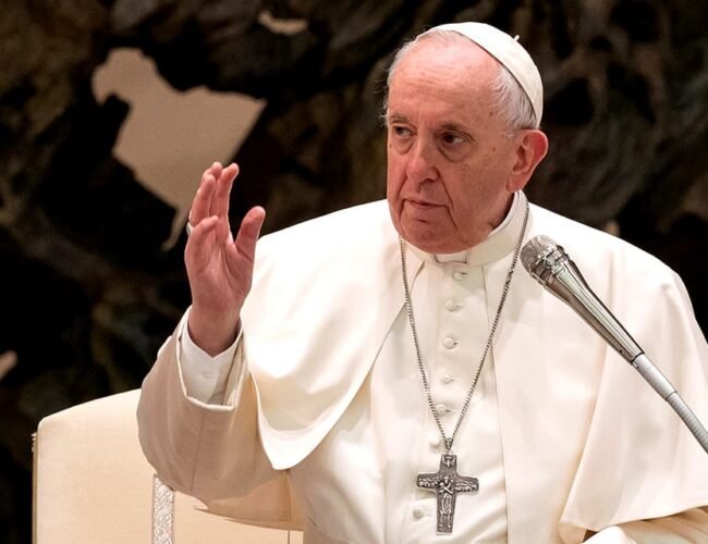 Football games cancelled after Pope Francis passed away.
