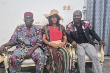 Breaking: Chief J. U. Udensi (UDENSCO) Hosts RATTAWU President, Prince Emeka Kalu, to a Sumptuous Luncheon in His Aba Residence