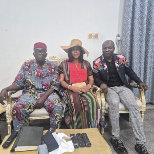 Breaking: Chief J. U. Udensi (UDENSCO) Hosts RATTAWU President, Prince Emeka Kalu, to a Sumptuous Luncheon in His Aba Residence